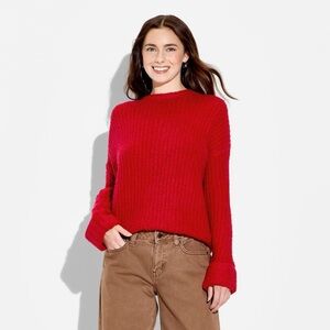 Wild Fable Red Sweater